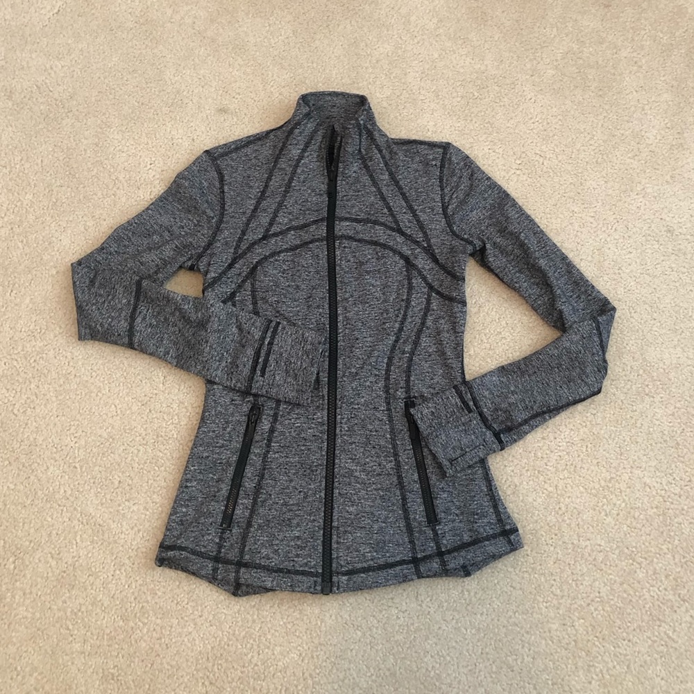 EUC🍋 lululemon grey define jacket